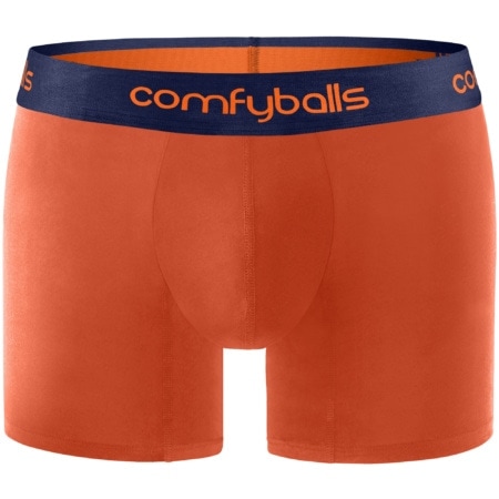 Comfyballs Tangerine Navy Cotton