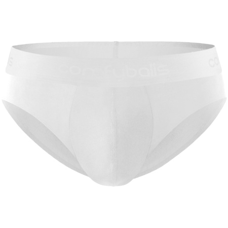 Ghost White Cotton Brief (2-pack)