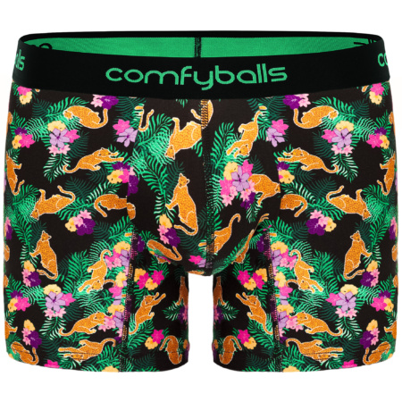 Comfyballs Green Leopard Cotton